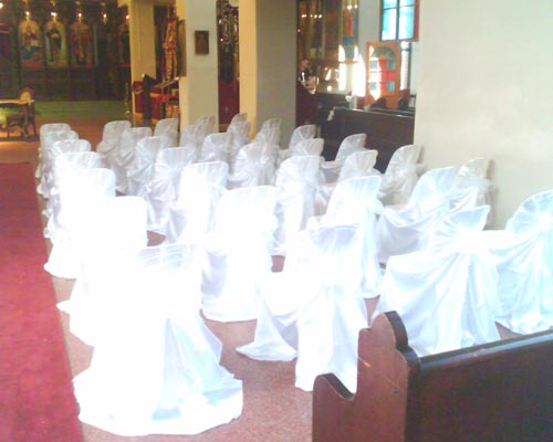 Chair Covers setup