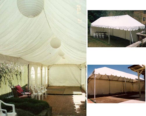 Marquee 3m with Silk Lining