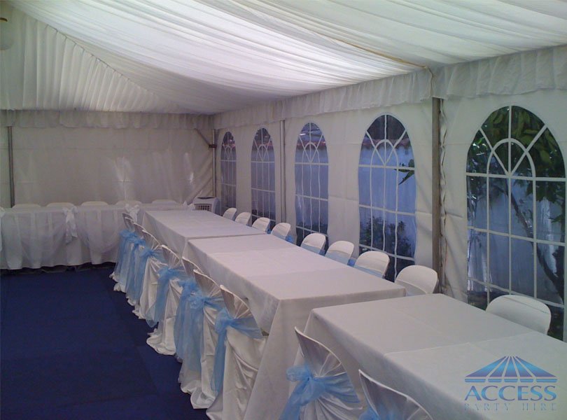 wedding setup at Erskenville