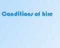 Conditions of Hire
