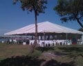 Wedding setup at Clarkes Point (Hunters Hill)