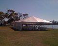Wedding setup at Clarkes Point (Hunters Hill)