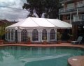 Wedding as Peakhurst, Marquee with silk lining