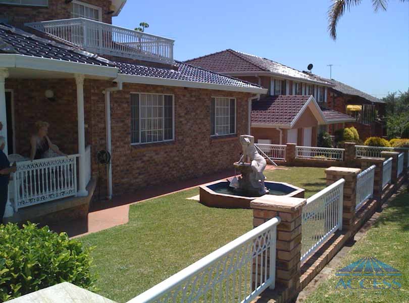 Wedding Setup on the front yard at Bexley